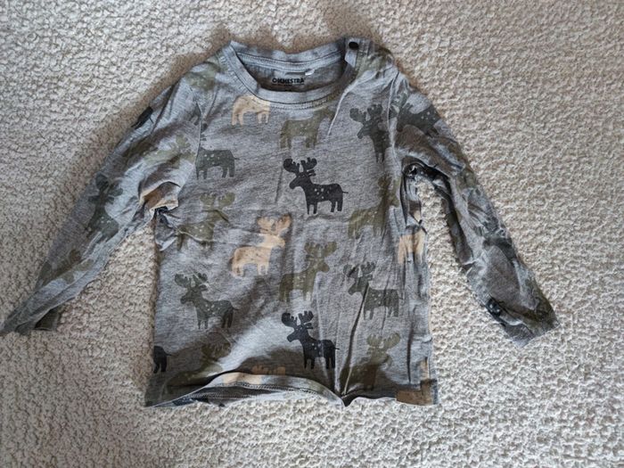 T-shirt manches longues Élan T.23 mois