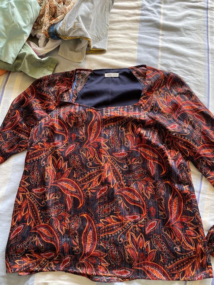 Blouse manche longue taille 42 - photo numéro 2