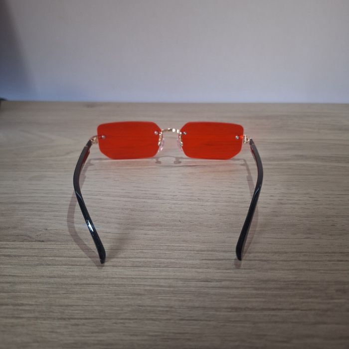 Lunettes de Soleil - Y2K Vintage 90s-2000s - Unisexe Sunglasses - Verres Teintés - photo numéro 4