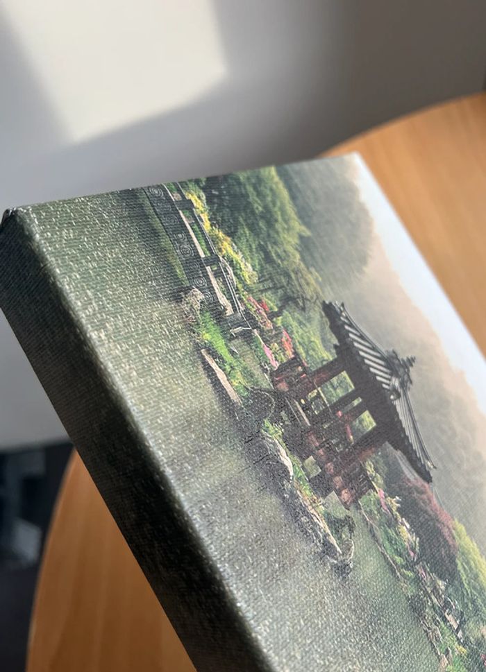 🌸 Toile murale "Jardin du Matin Calme" Souvenir de Corée du Sud - photo numéro 4
