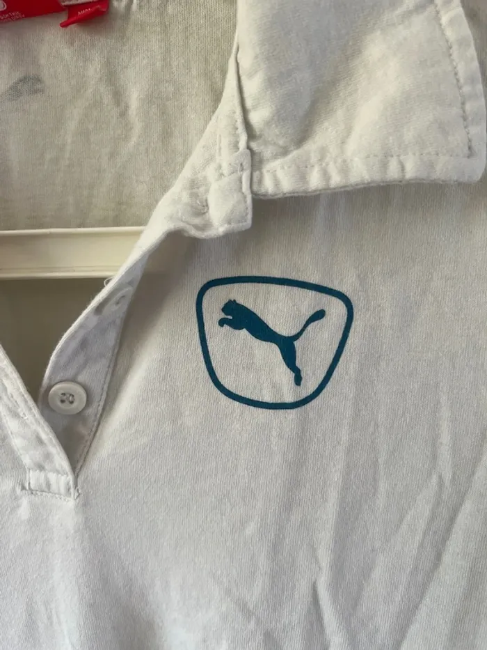 Polo manches longues, puma taille S - photo numéro 3