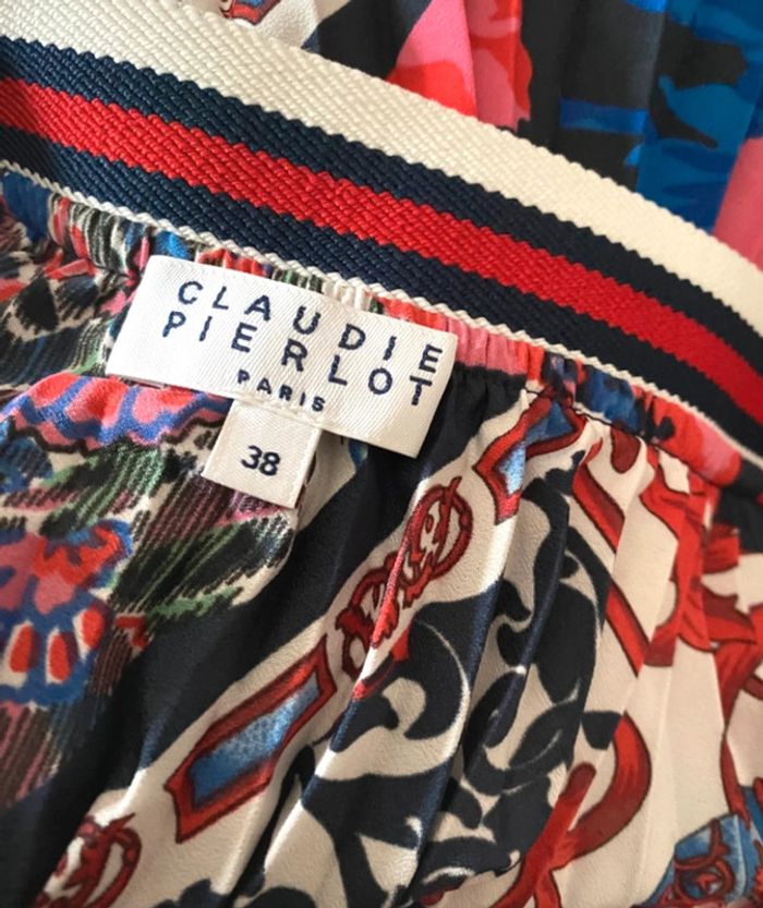 Jupe Longue Plissée Claudie Pierlot Taille 38 - photo numéro 12