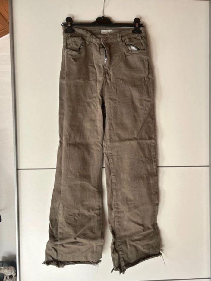 Jeans kaki large Foly Rose – Taille M – Neuf sans étiquette – Jamais porté