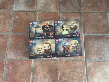 Lot 4 Lego Brickheadz LOTR Lord of the rings