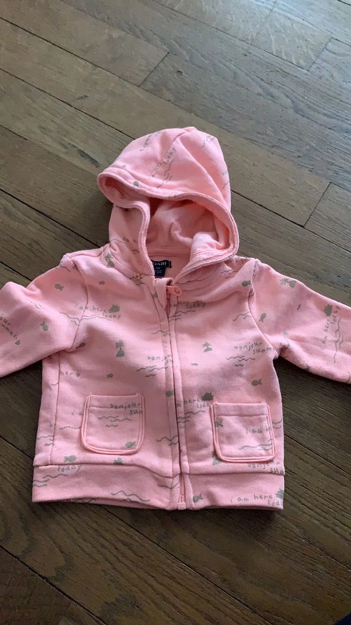 Gilet zippe Kiabi 3 mois