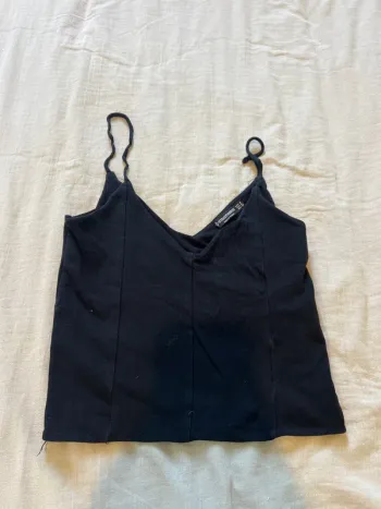 Débardeur noir, Stradivarius