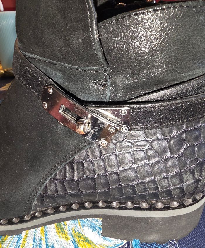 Bottines daim 37 - photo numéro 10