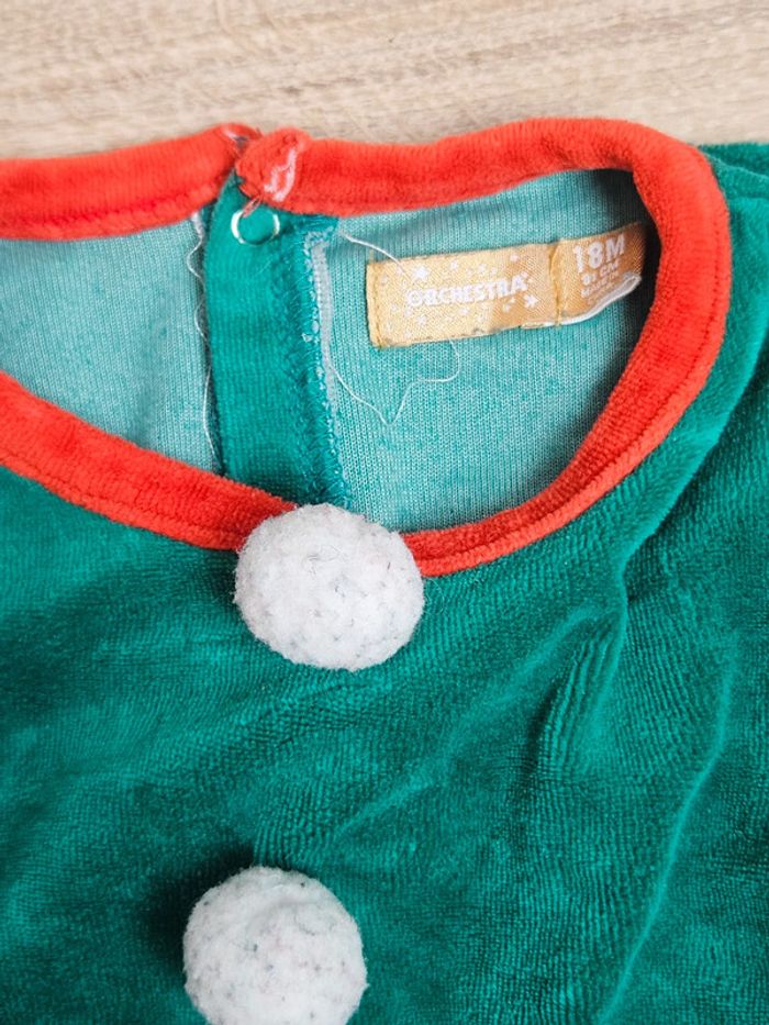 Pyjama 1 pièce Noël 18 mois - photo numéro 3