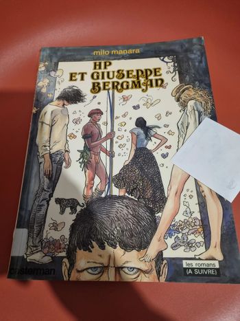 bd HP et Giuseppe bergman de Milo Manara
