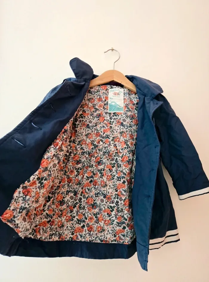 Veste trench à capuche - photo numéro 5