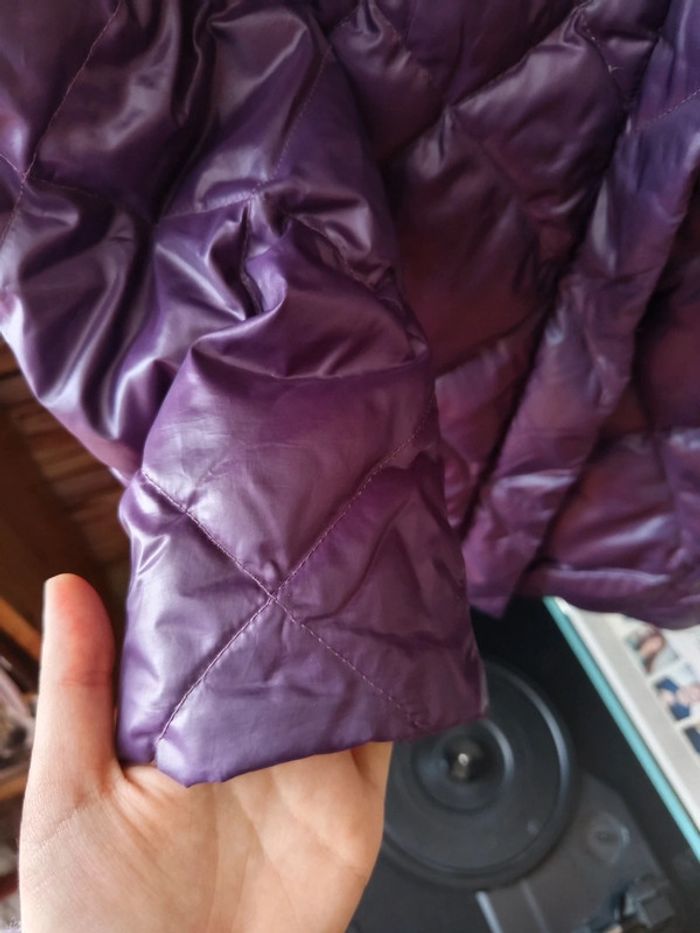 Manteau matelassé violet Betty Barclay - photo numéro 6