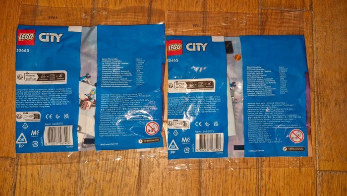 Lot de 2 sachets lego city - photo numéro 3