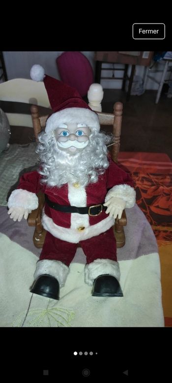 Ancien père noël déco 1