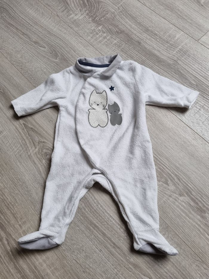 Lot de 6 pyjamas mixte 1 mois - photo numéro 5