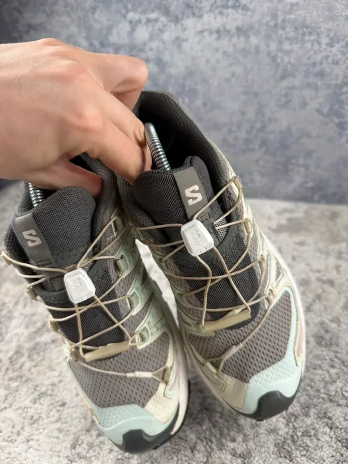 Salomon XA Pro 3D V8 - Blue & Green & Grey - photo numéro 12
