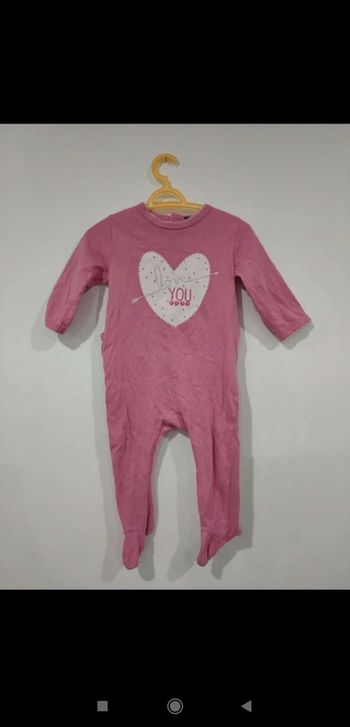 Pyjama fin love you Kiabi 9 mois