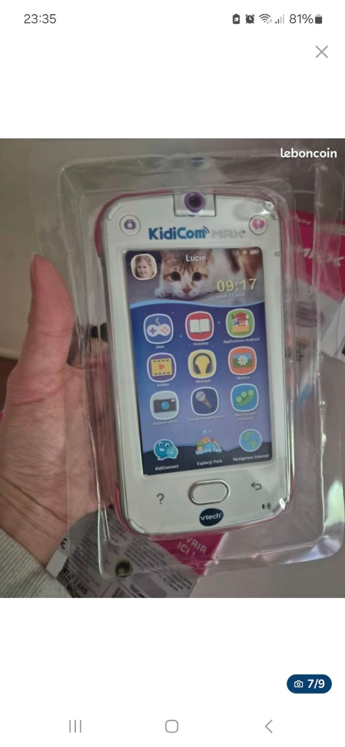 Tablette vtech kidicom max - photo numéro 7