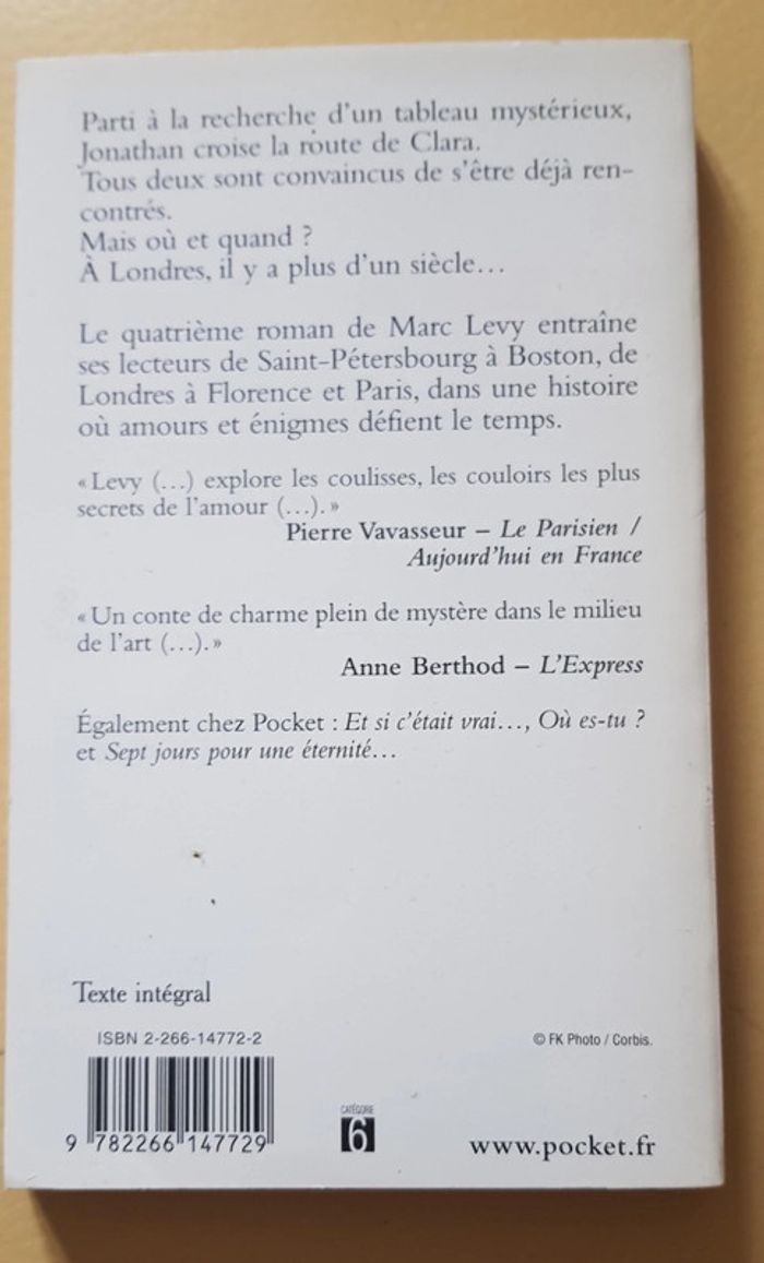 Lot 2 livres de Marc Lévy - photo numéro 5