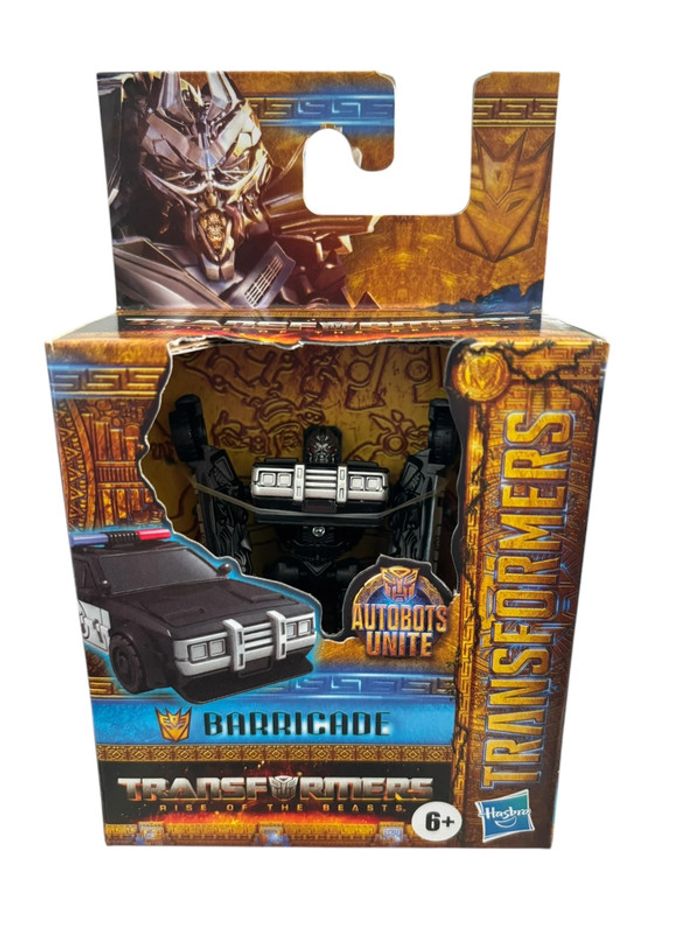 Figurine Transformers Rise Of The Beasts Barricade Hasbro neuf