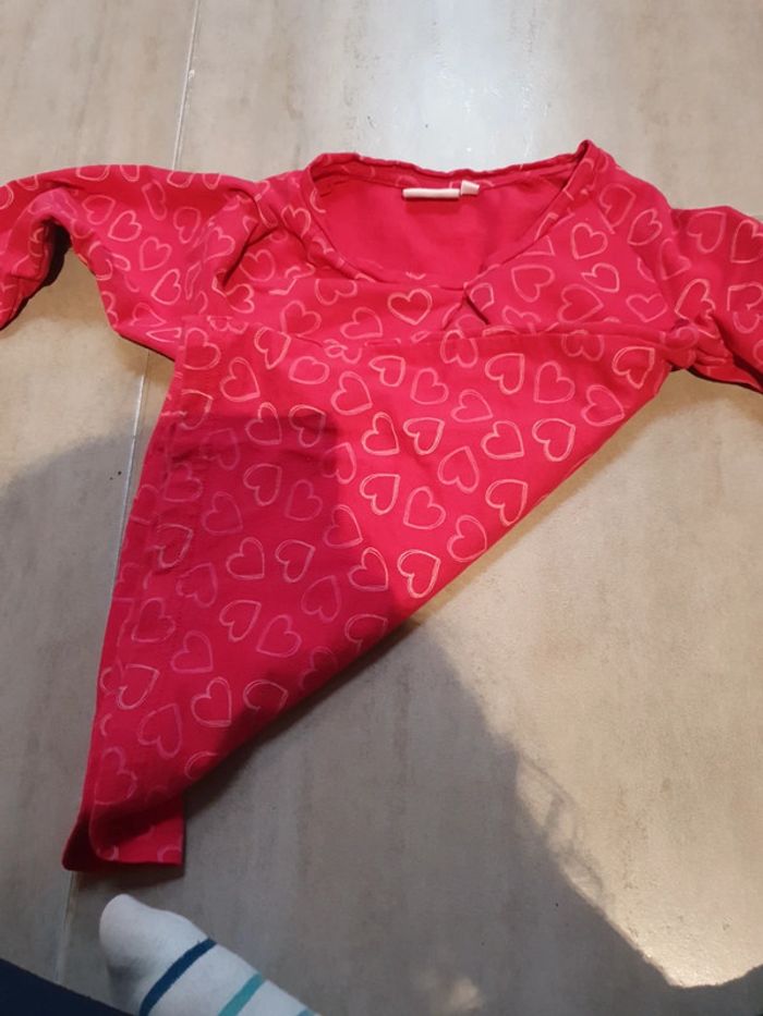 Pull rose à coeur - photo numéro 4