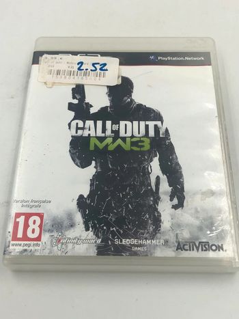 Jeu vidéo Call Of Duty mw3 sur console ps3