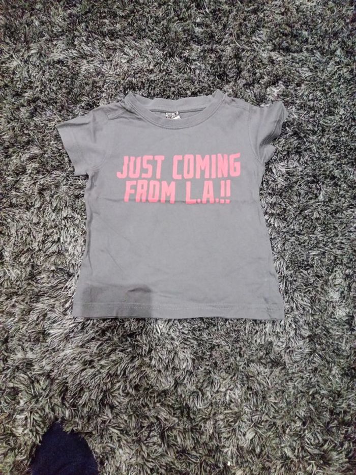 T-shirt tshirt manches courtes garçon 2 ans 24 mois