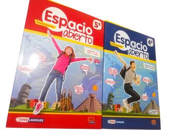 Lot de deux manuels scolaires espagnol