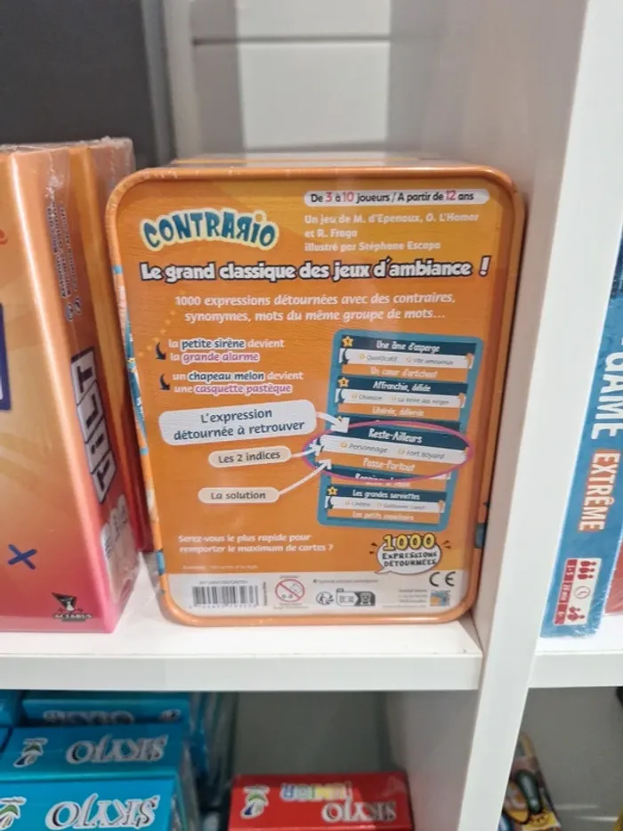 Jeu de société Contrario – Neuf sous blister 🔄🧠 - photo numéro 2