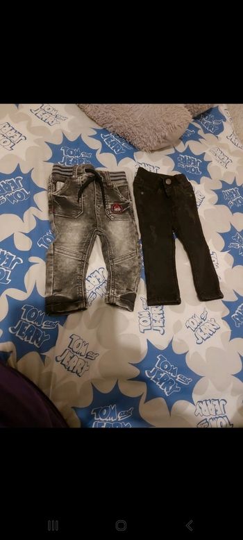 Lot de 2 pantalons bébé garçon