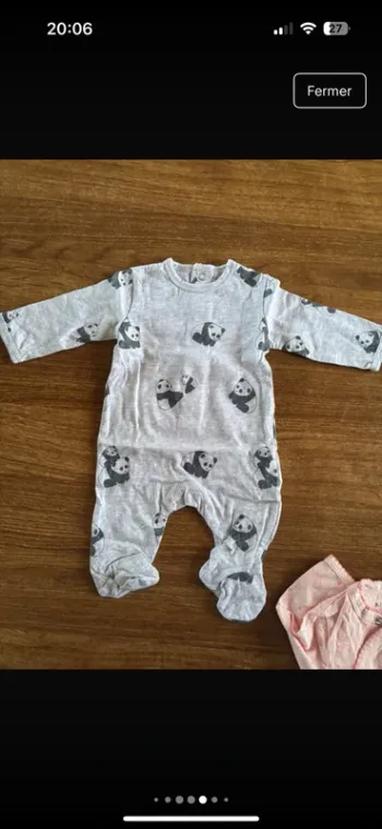 Pyjama bébé fille