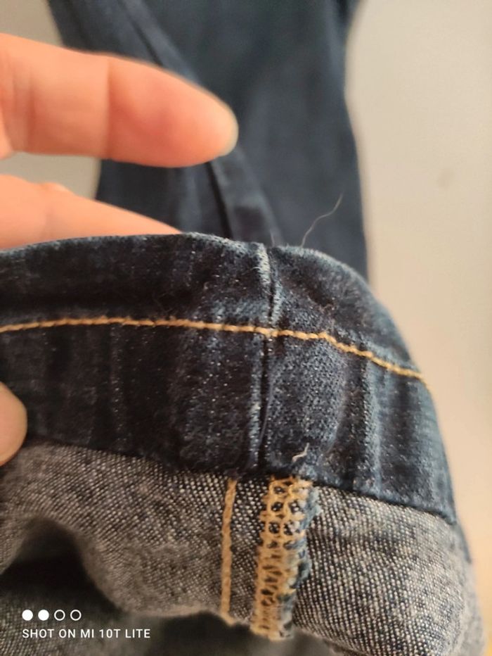 Jean bleu marine vintage - photo numéro 3