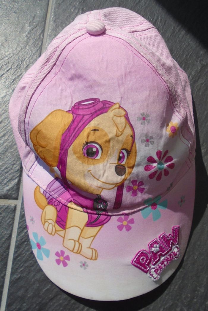 Casquette "Paw Patrol" fille 6-8 ans