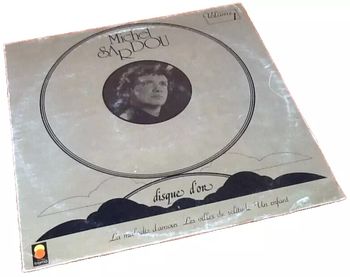 Vinyle 33 tours  Michel Sardou   La Maladie d' amour  disque d' or  (1977)  trema 310030