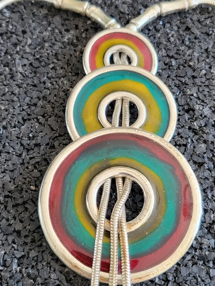 Magnifique collier Multicolore - photo numéro 4