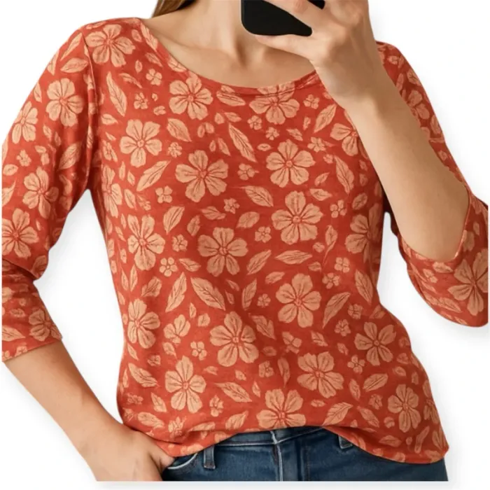 Blouse t M/L fluide manches originales