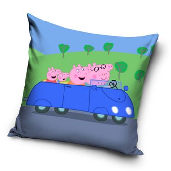 COUSSIN PEPPA PIG 40x40CM - NEUF
