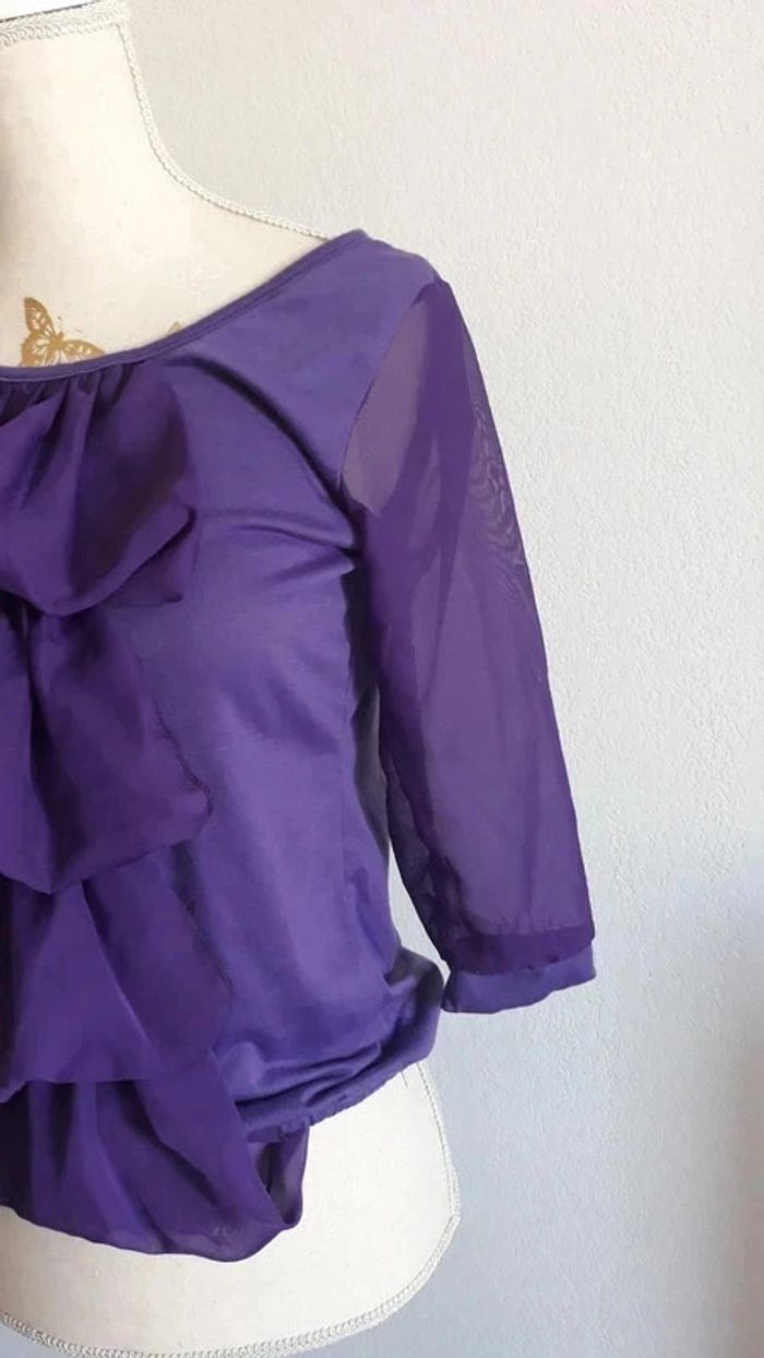 Blouse très bon état taille XS/S - photo numéro 3