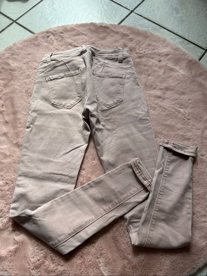 Jeans vieux rose - photo numéro 3