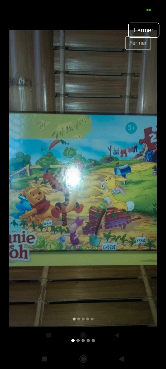Puzzle Winnie l'ourson neuf j3 - photo numéro 2