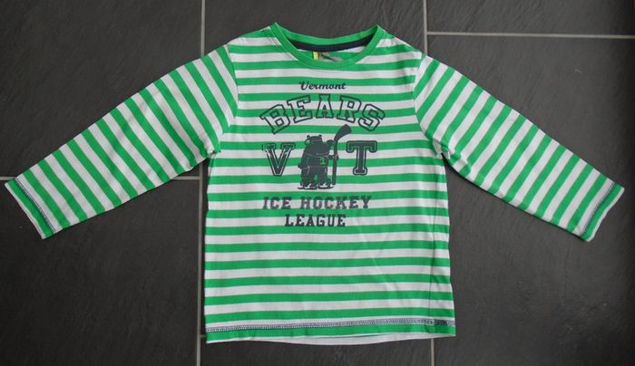 Joli tee-shirt hockey sur glace garçon 4 ans (104 cm)