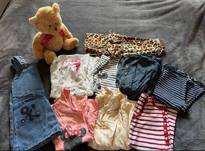 Lot robe été fille 3/4 ans