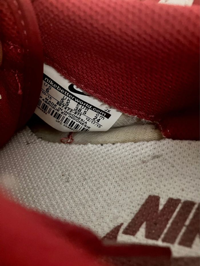 Nike Cortez Txt Alizarin Red / White - photo numéro 11