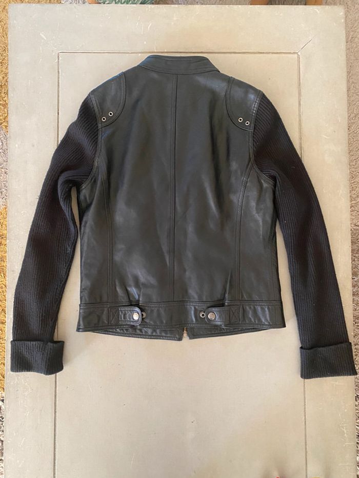 Blouson Harley Davidson en cuir noit taille S - photo numéro 16