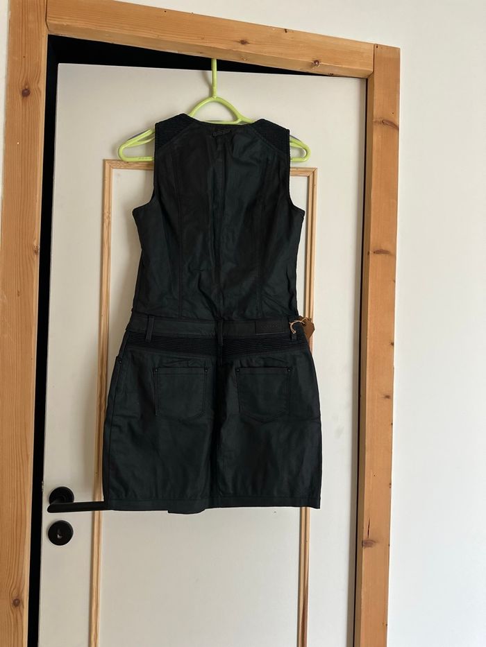 Robe en jean huilé - Taille S - photo numéro 2