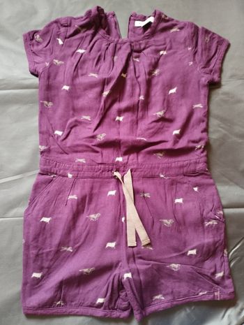 Combi short fille