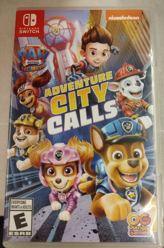 Jeux Switch pat patrouille