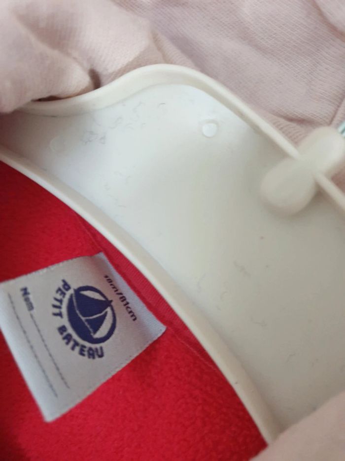 Gilet Cardigan veste polaire coton Petit Bateau 18 mois - photo numéro 2