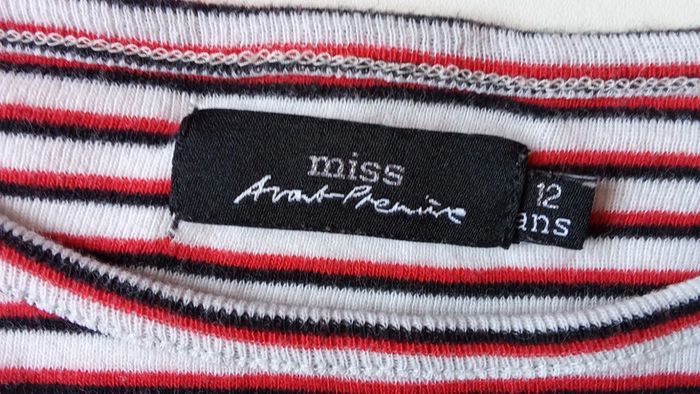 T-shirt manches longues Miss avant première 12 ans - photo numéro 4