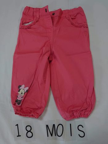 pantalon minnie 18 mois