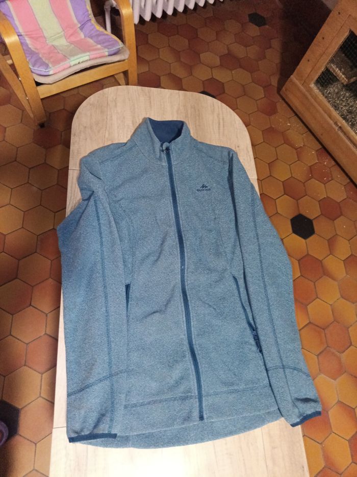 Veste polaire bleu decathlon M